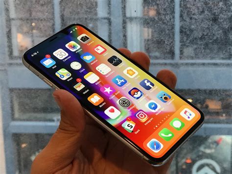 iPhone X review .